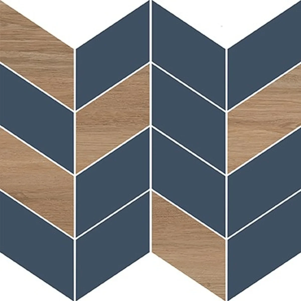 OPOCZNO love you navy half mosaic satin 290x290 mm Opak. 11 g1 szt