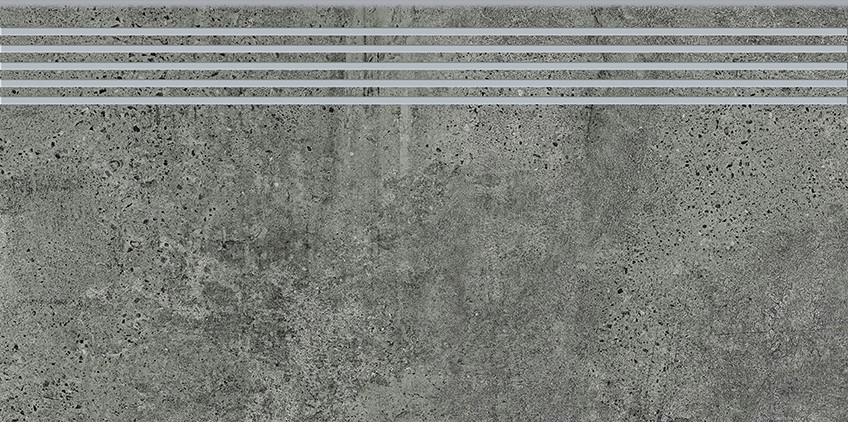 OPOCZNO newstone graphite steptread 298x598 mm Opak. 8 g1 szt