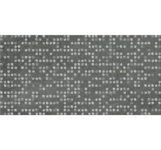 CERSANIT normandie graphite inserto dots 297x598 mm Opak. 9 g1 szt