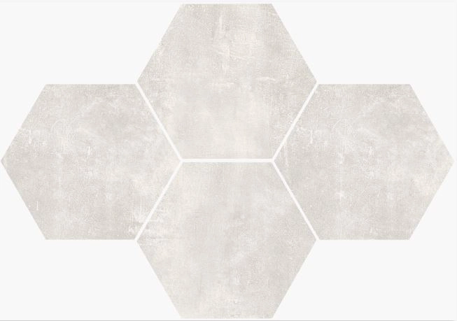 STARGRES stark white mosaic hexagon 283x408 mm Opak. 9 g1 szt