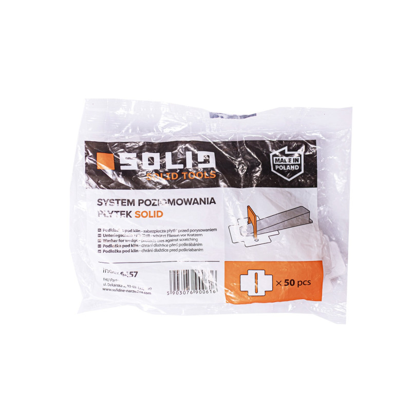 SOLID System poziomowania płytek - Podkładka 50 szt / A.12 op
