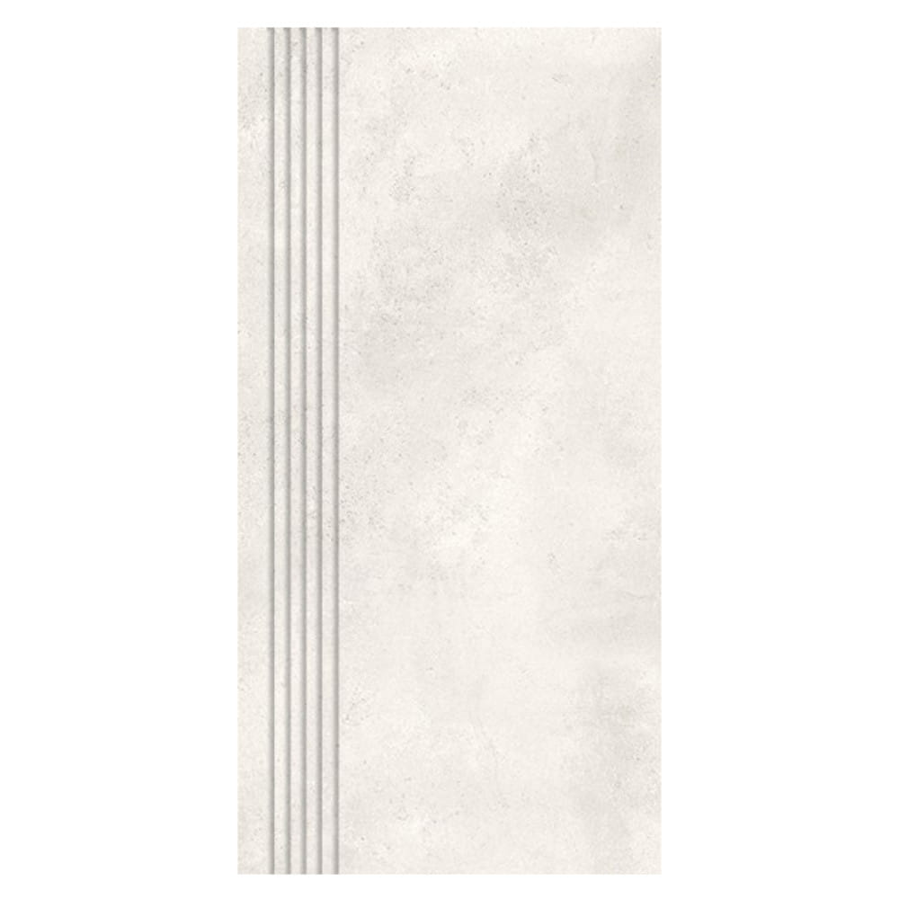 NOWA GALA stopnica frezowana naturalna mirador 01 bialy 1197x297x11 mm Opak. 2 g1 szt